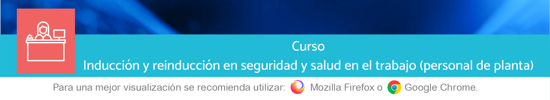 Inducción y reinducción en seguridad y salud en el trabajo (personal de planta)