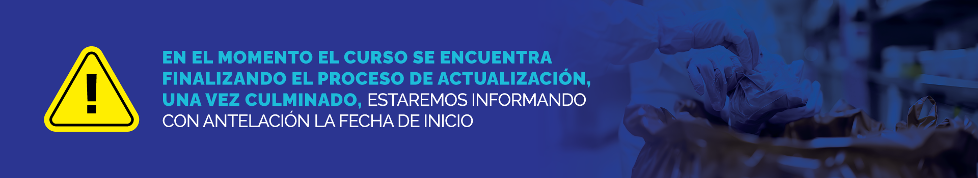 Curso en actualización